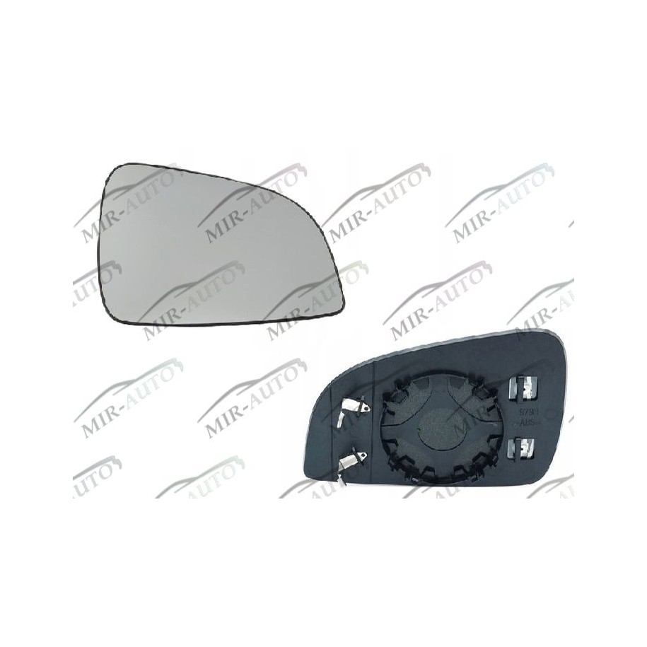 Door mirror glass base