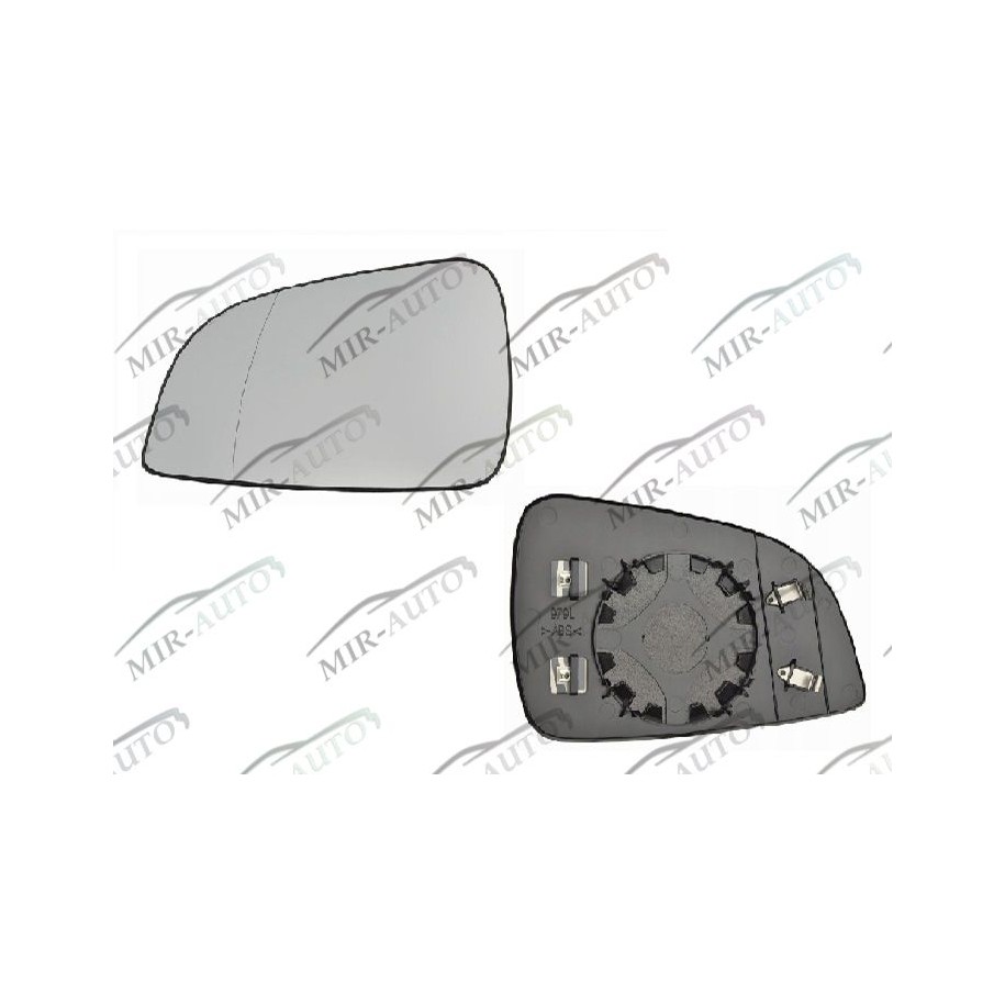 Door mirror glass base