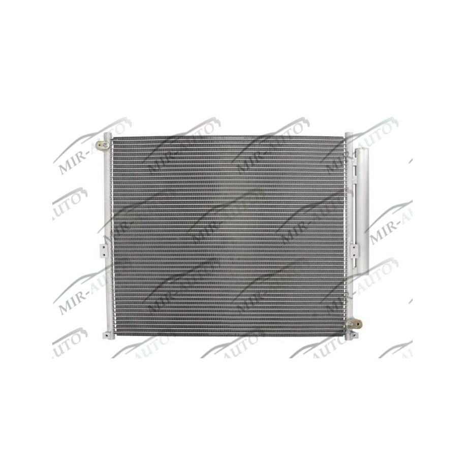 AC condenser with integrated receiver drier