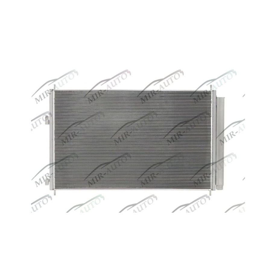 AC condenser with integrated receiver drier