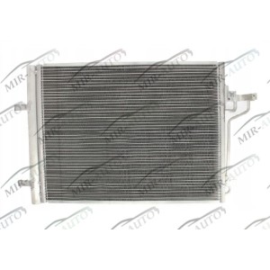 AC condenser with integrated receiver drier