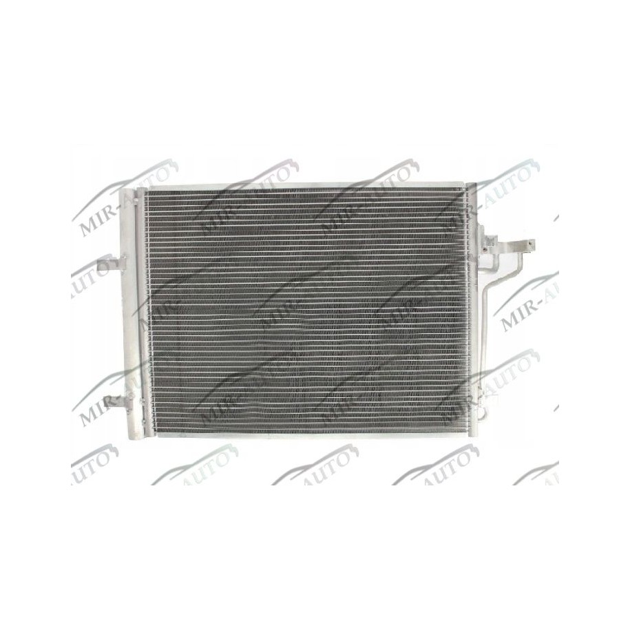 AC condenser with integrated receiver drier