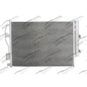 AC condenser with integrated receiver drier