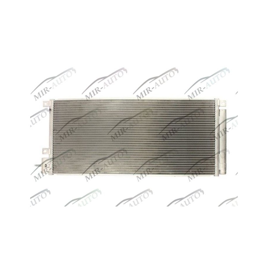 AC condenser with integrated receiver drier