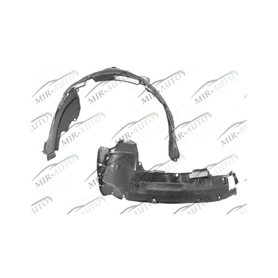 Plastic inner fender