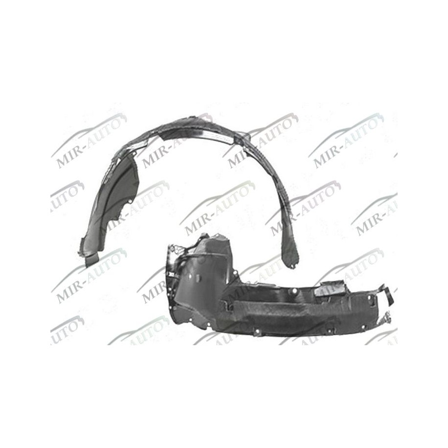 Plastic inner fender