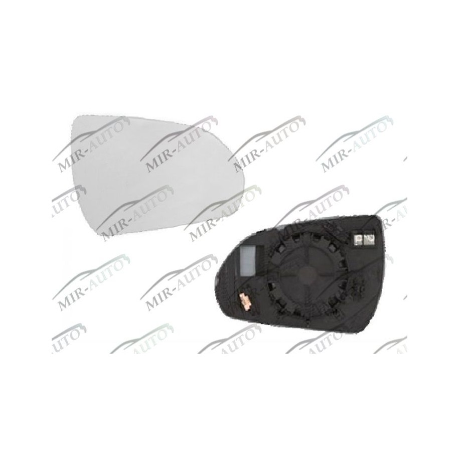 Door mirror glass base