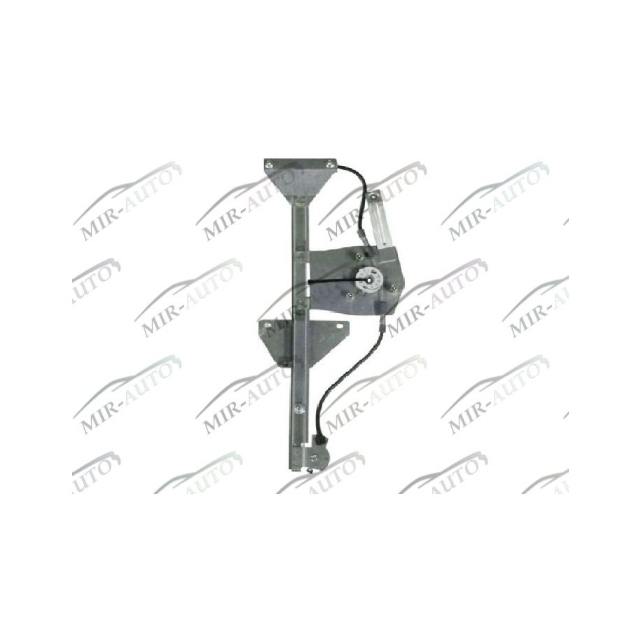 Power window regulator w/o motor