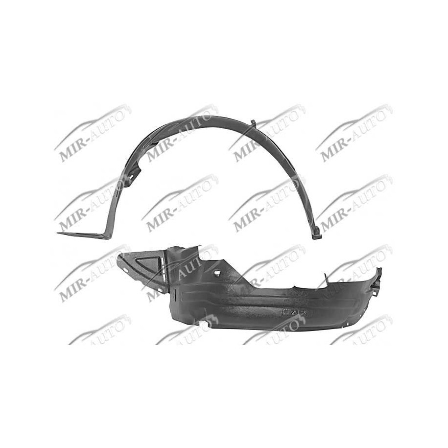 Plastic inner fender