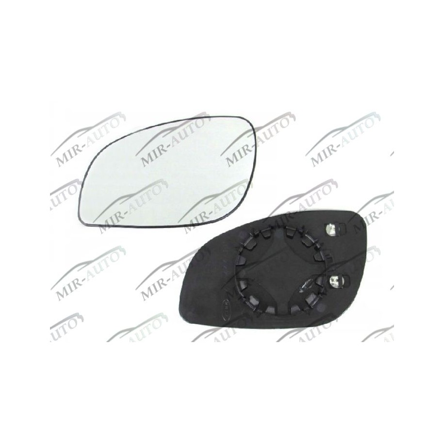 Door mirror glass base