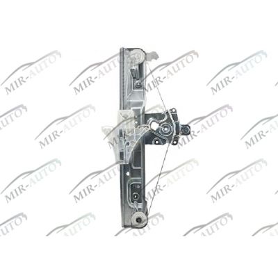 Power window regulator w/o motor