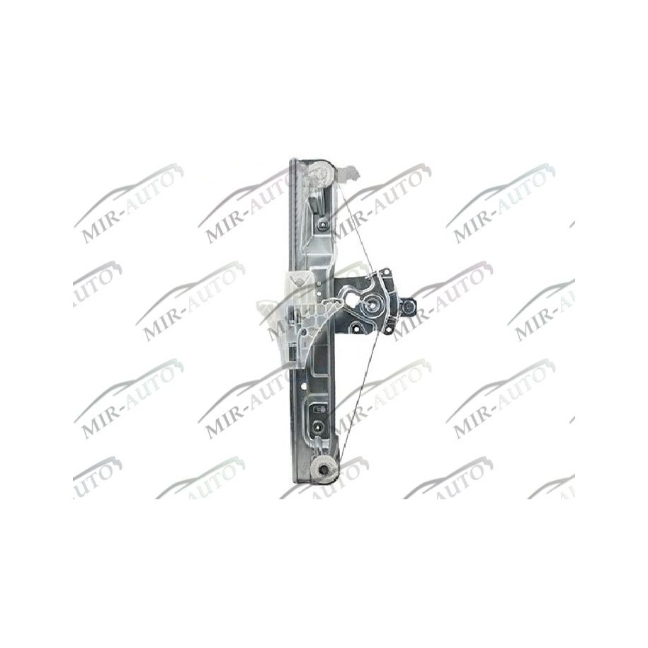 Power window regulator w/o motor