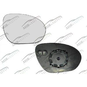 Door mirror glass base