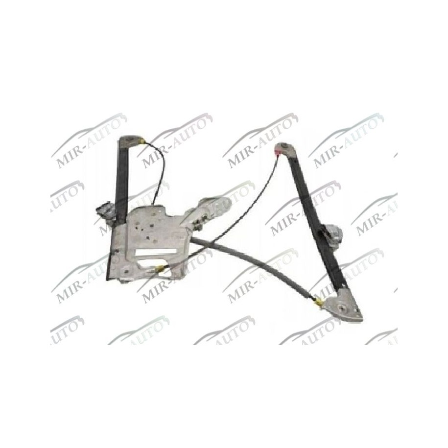 Power window regulator w/o motor