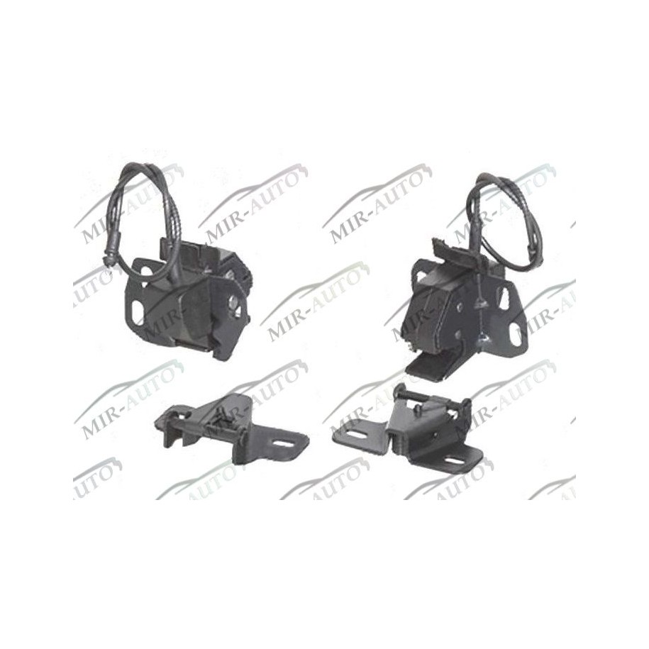 Durelių spynos mechanizmas