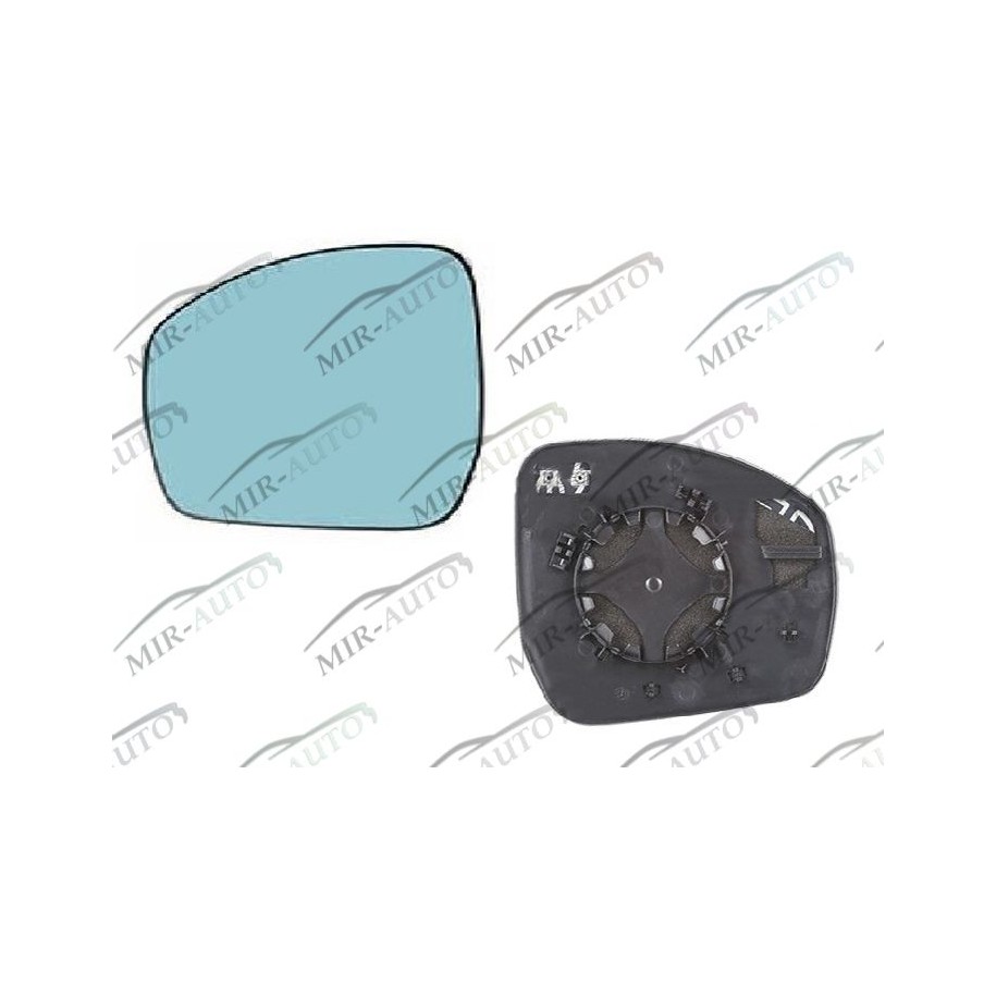 Door mirror glass base