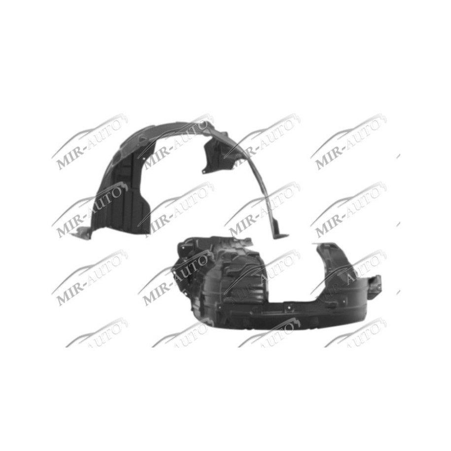 Plastic inner fender