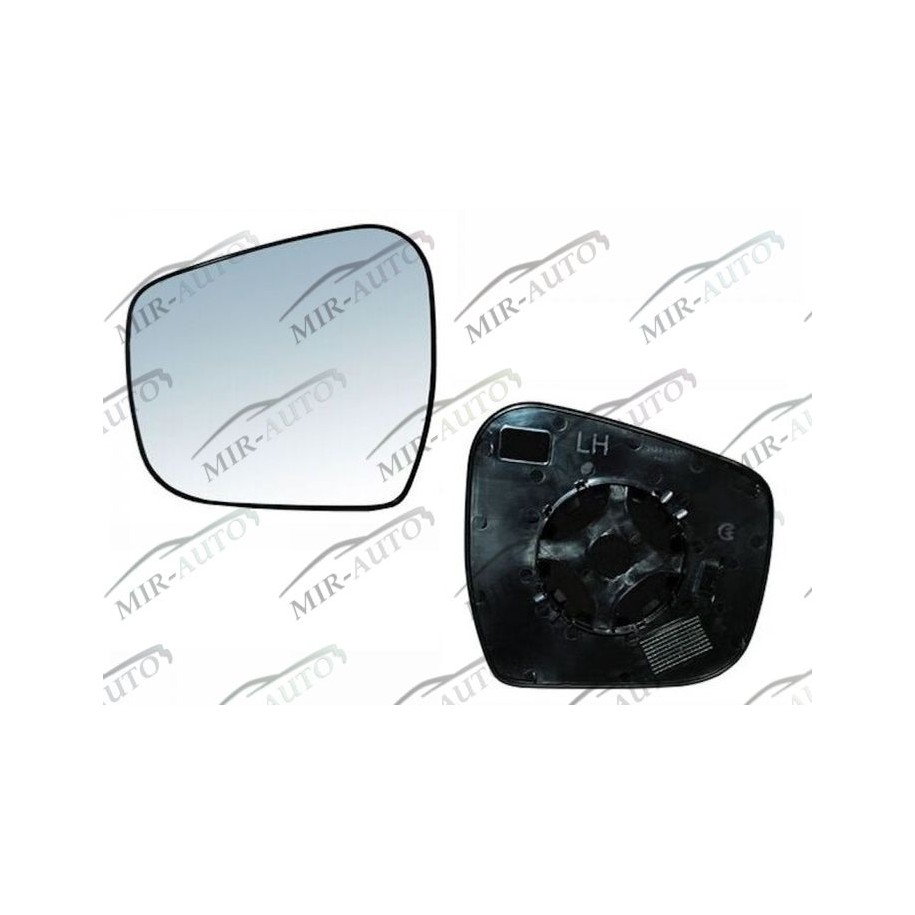 Door mirror glass base