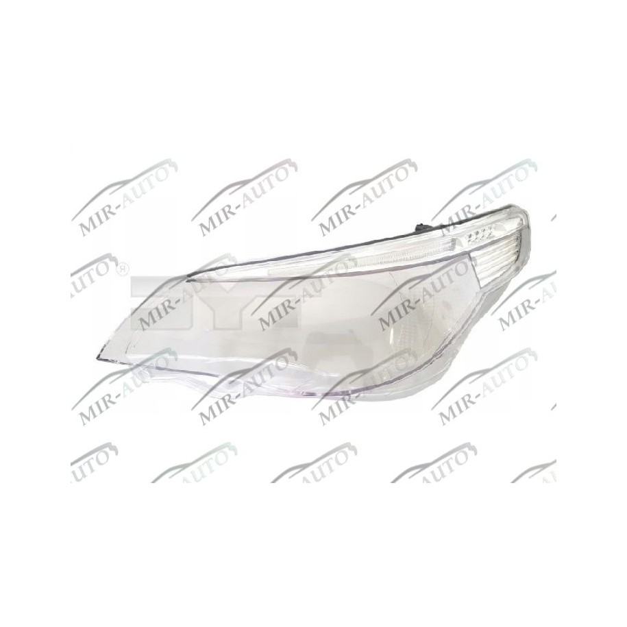 Headlamp lens