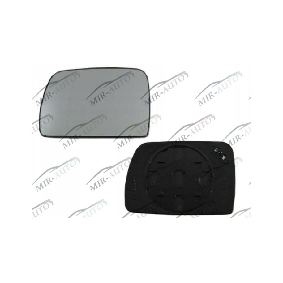 Door mirror glass base