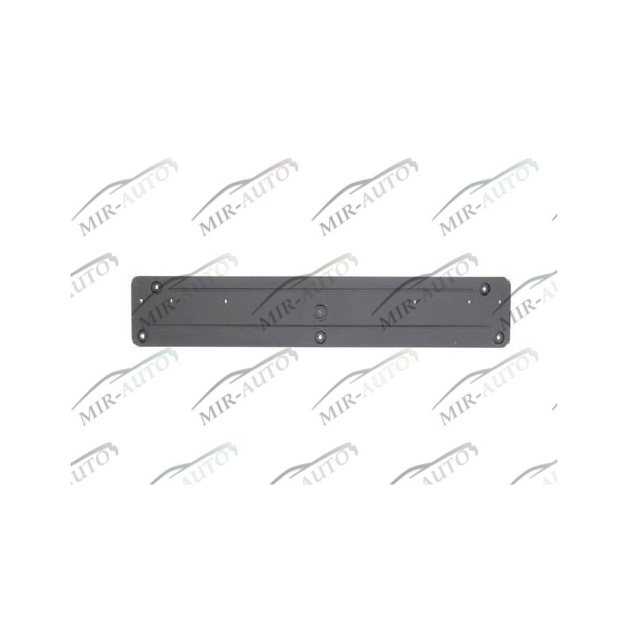 Number plate support