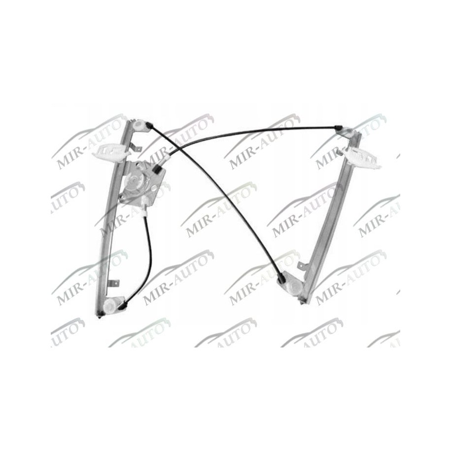 Power window regulator w/o motor