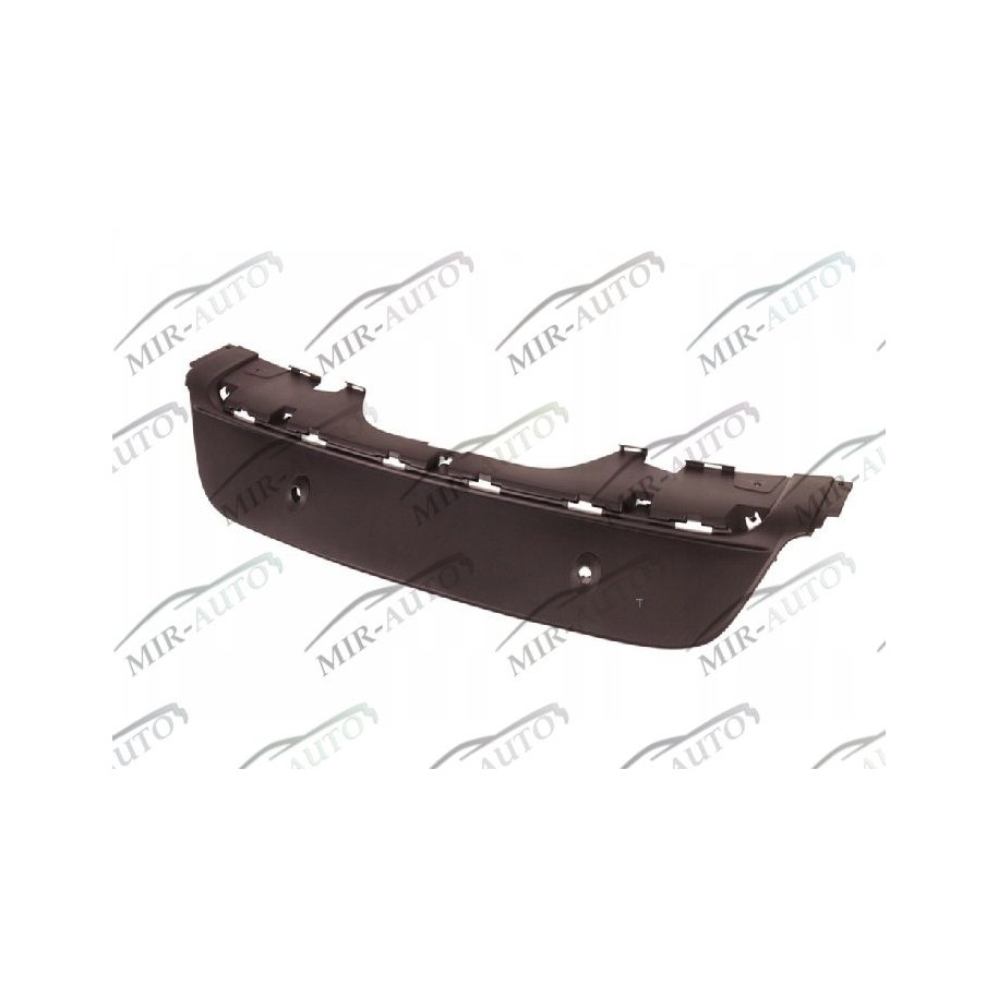 Bumper spoiler, rear