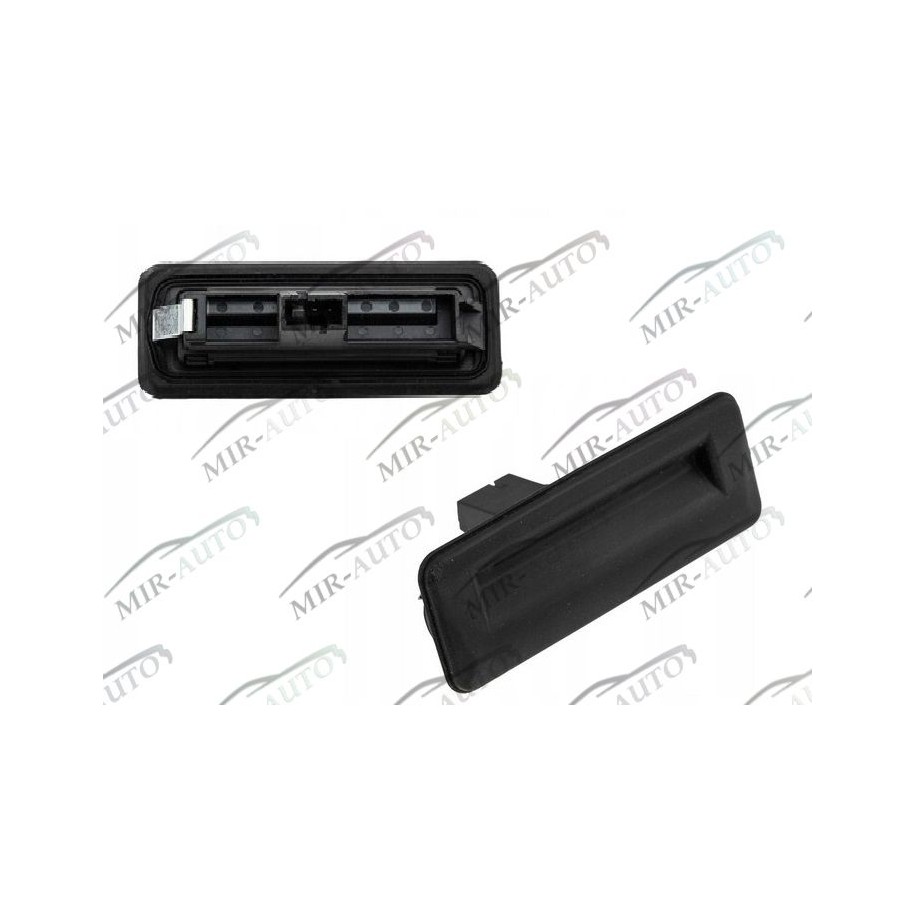 Tailgate handle with switch