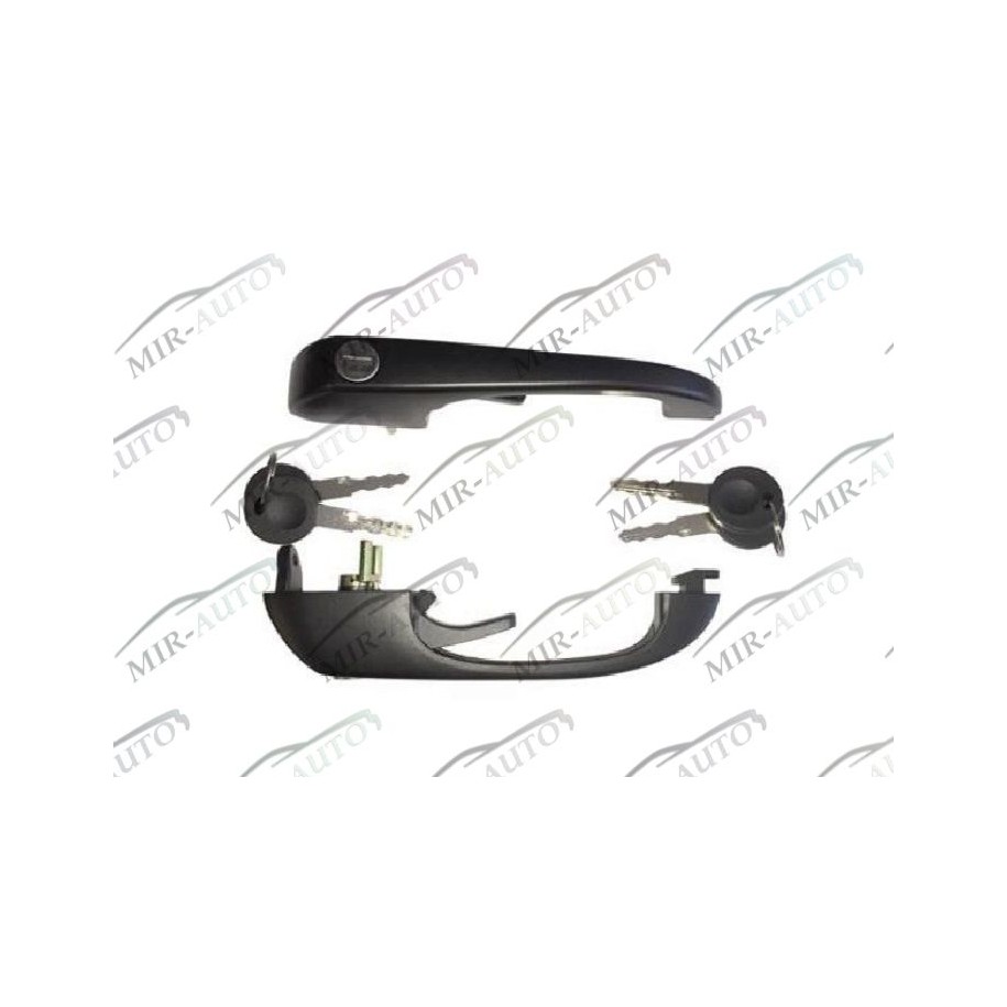 Outside door handles set