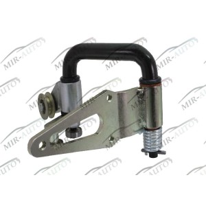 Sliding door pulleys