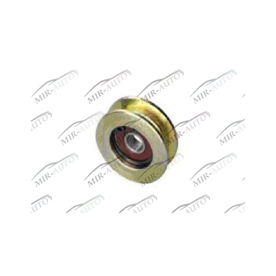 Sliding door pulleys