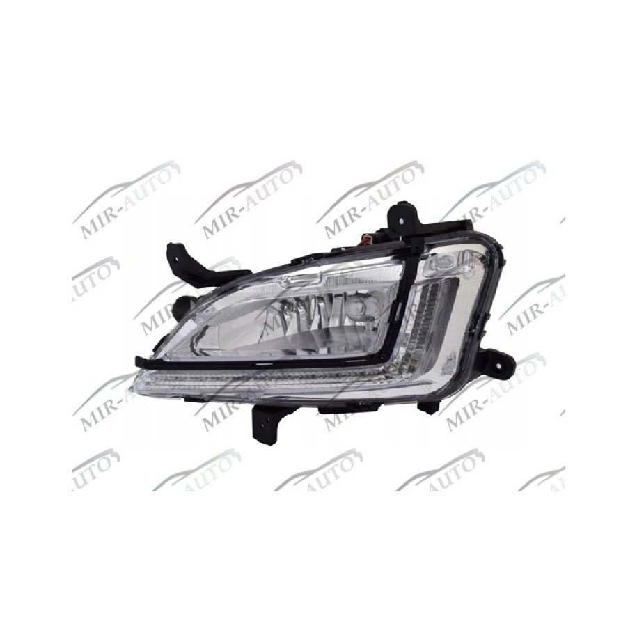 Front fog lamp with daytime running light