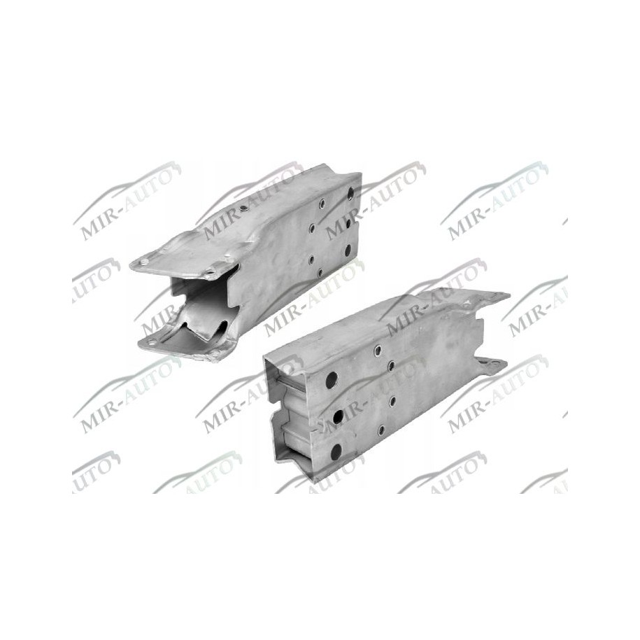 Fastening of front bumper reinforcement