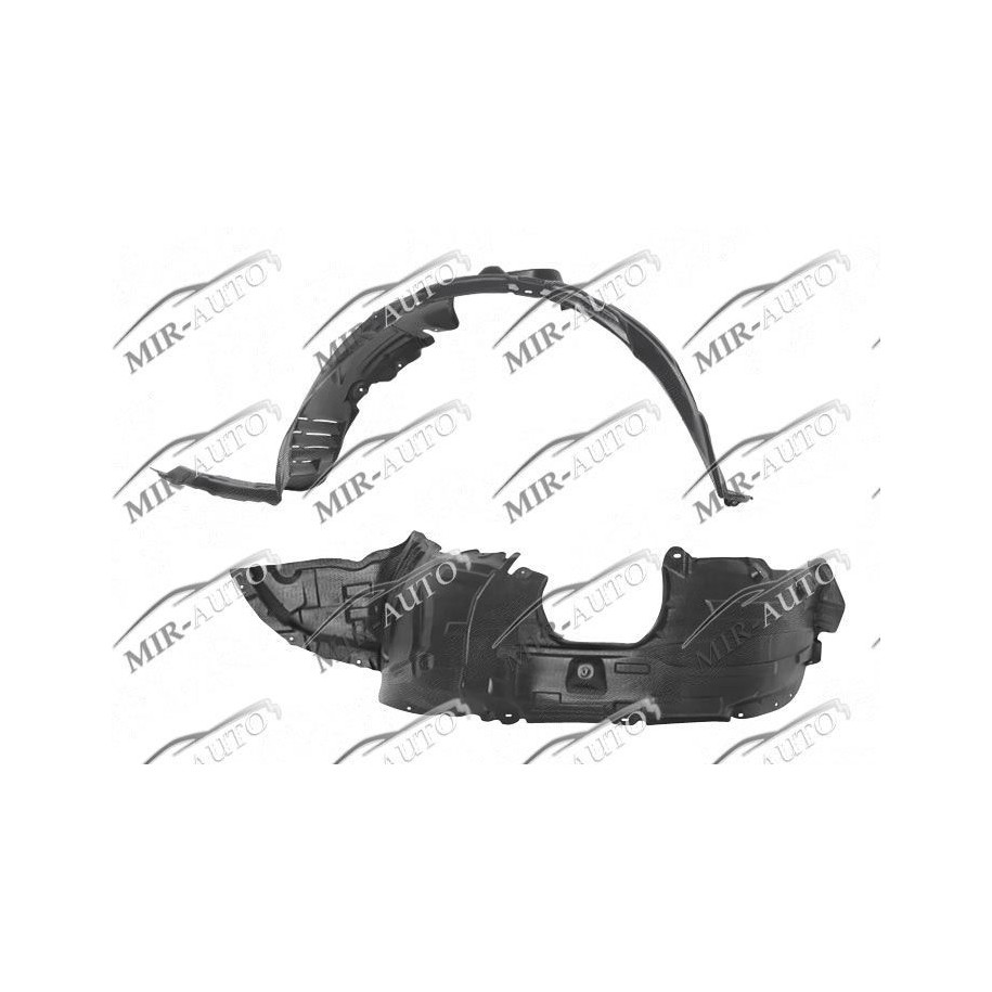 Plastic inner fender