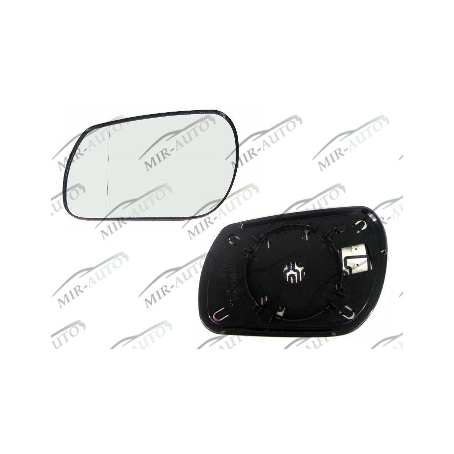 Door mirror glass base