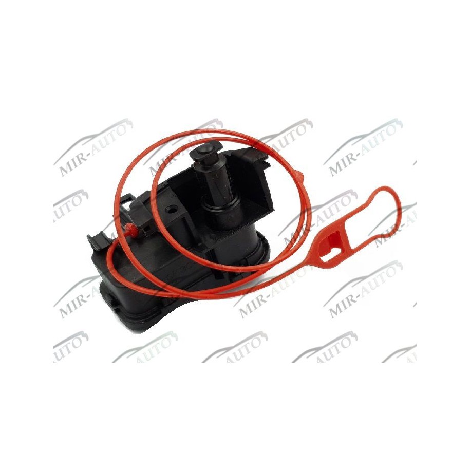 Tank flap lock actuator