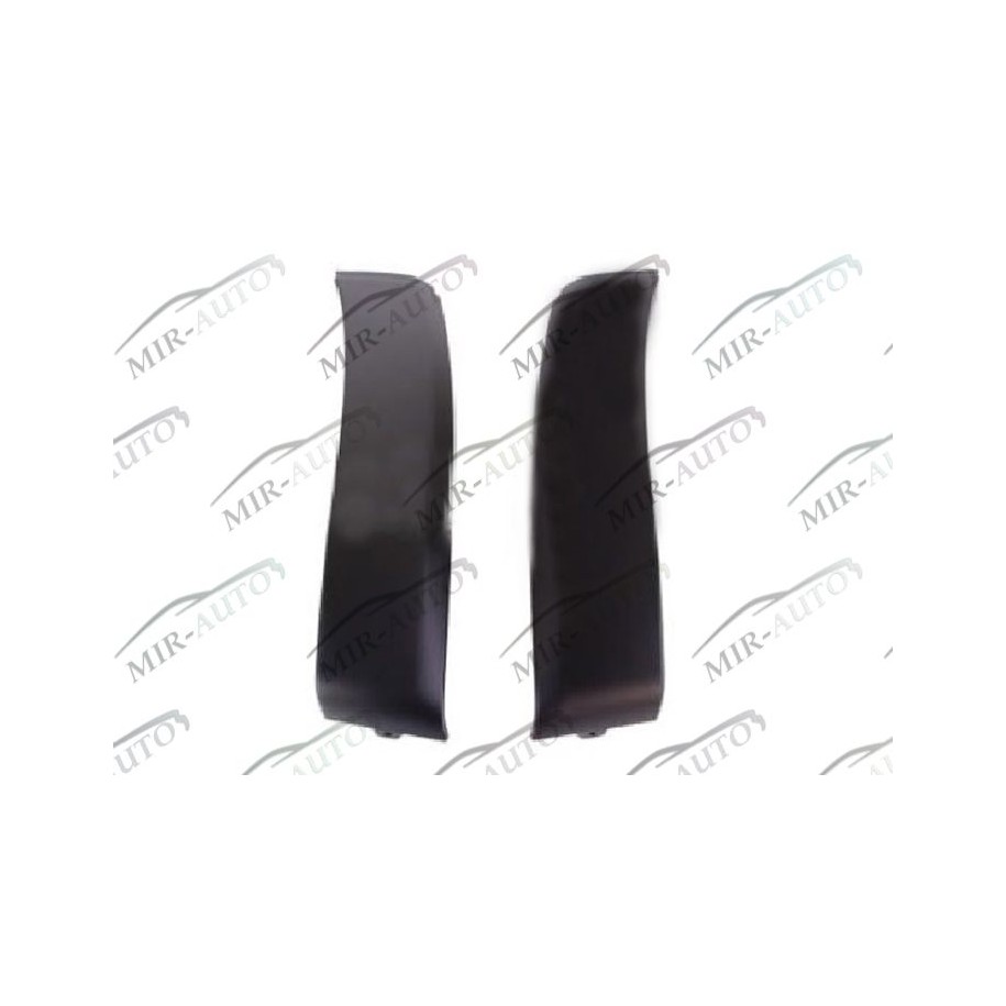 Bumper corner molding