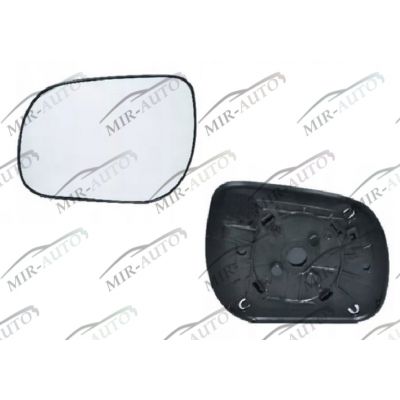 Door mirror glass base