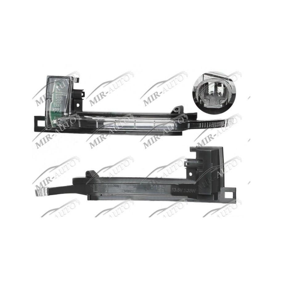 Mirror side indicator