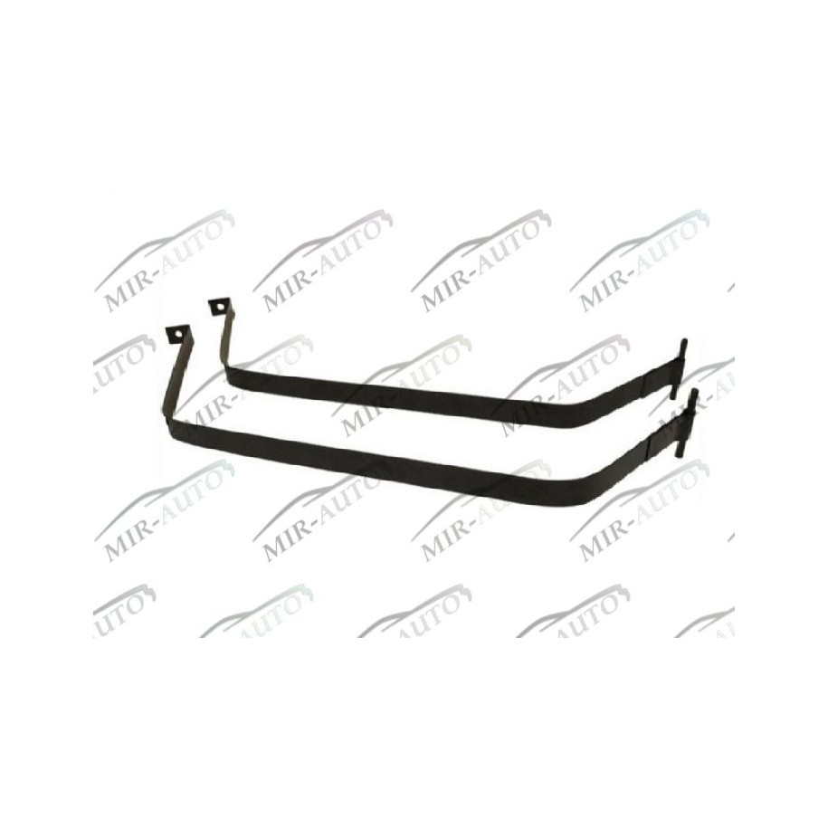 Fuel tank strap set