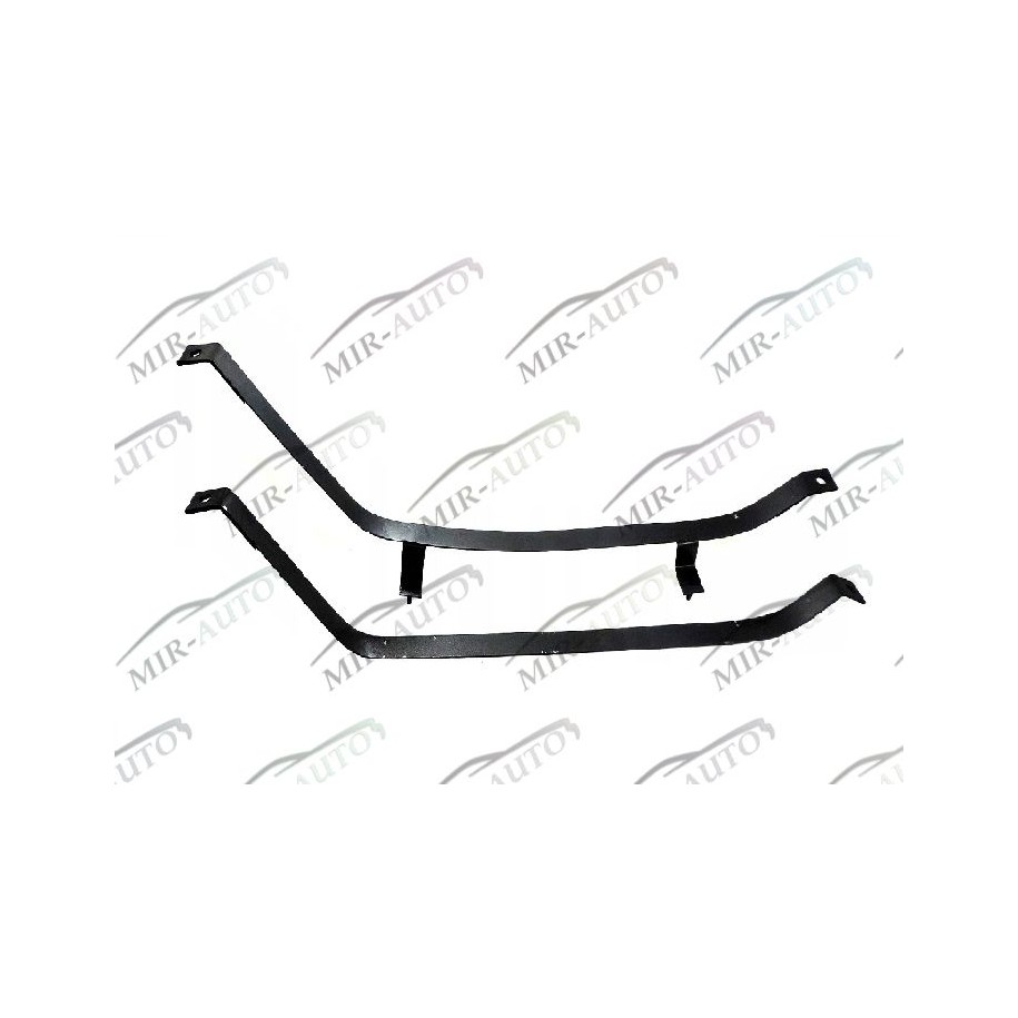 Fuel tank strap set