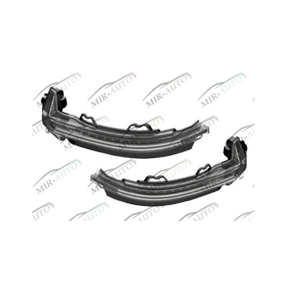 Боковой указатель поворота в зеркале