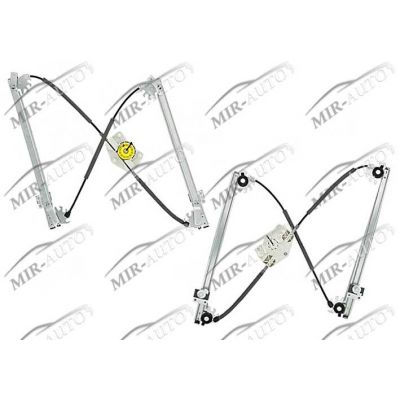 Power window regulator w/o motor