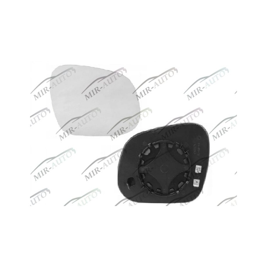 Door mirror glass base