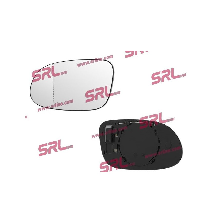 Door mirror glass base