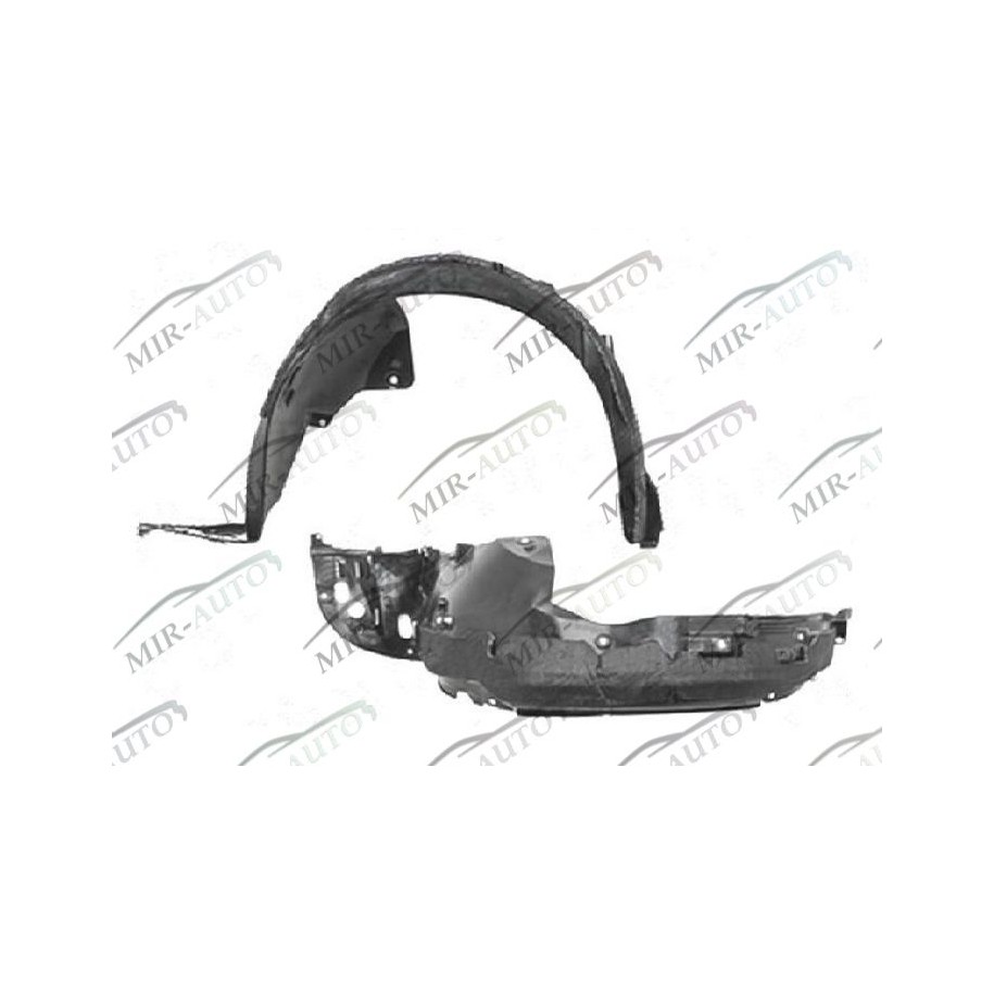 Plastic inner fender