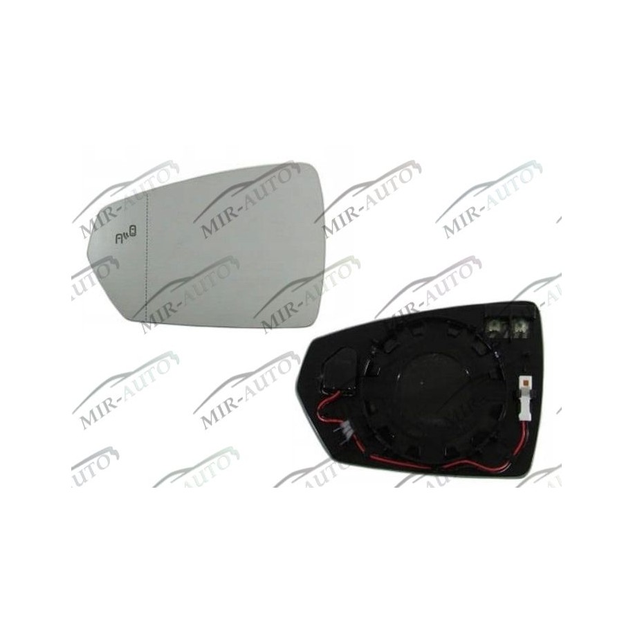 Door mirror glass base