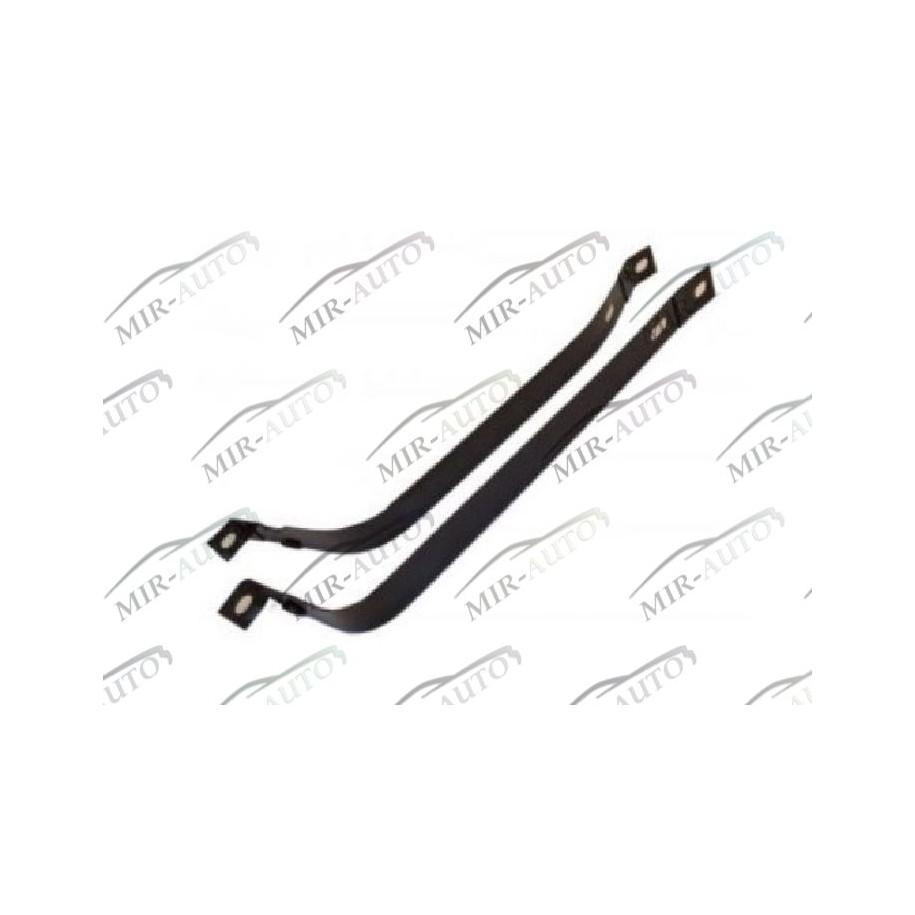 Fuel tank strap set