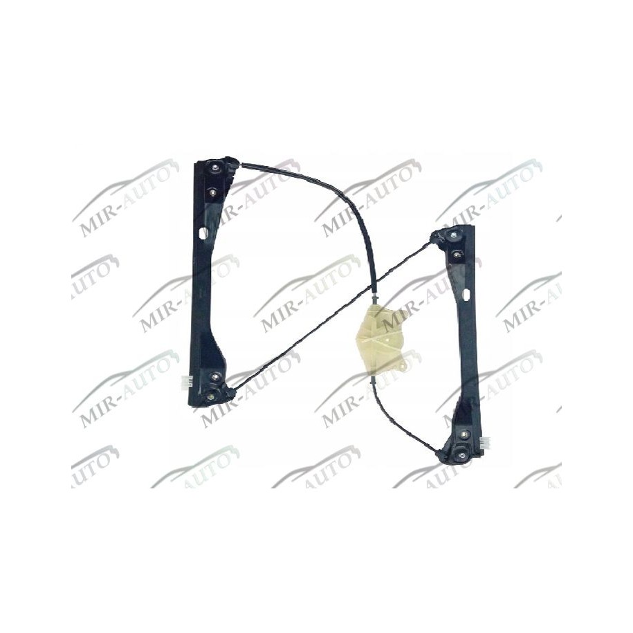 Power window regulator w/o motor