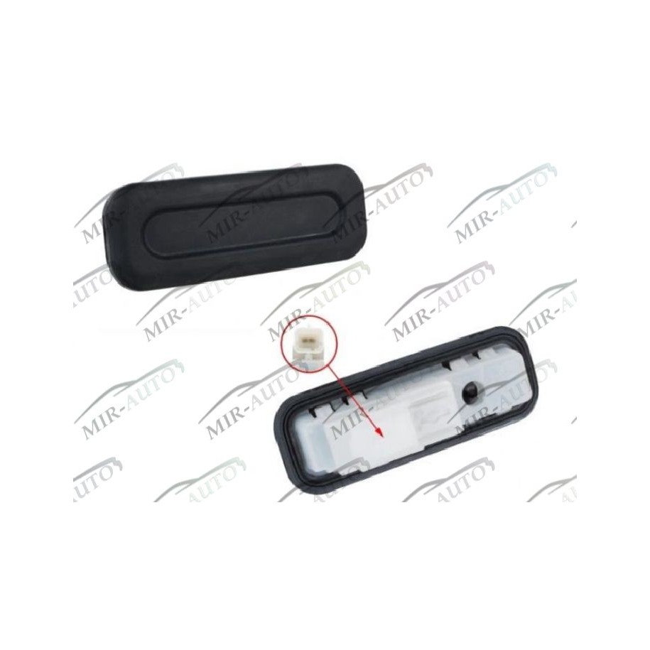 Tailgate handle with switch